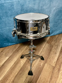 TWO 1st GENERATION PEARL FREEFLOATER SNARE DRUM