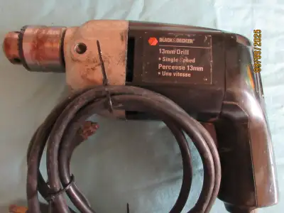 Black and Decker 1/2" Drill, View more