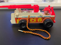 1968 Vintage Fisher Price Fire Engine 