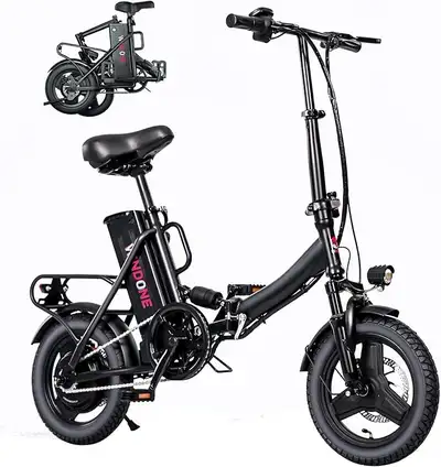 Folding Electric Bikes 500 W Fat Tire - New, View more