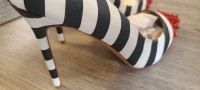 By: WETKISS - Stiletto Heels - Studded Colour ZEBRA - Awesome