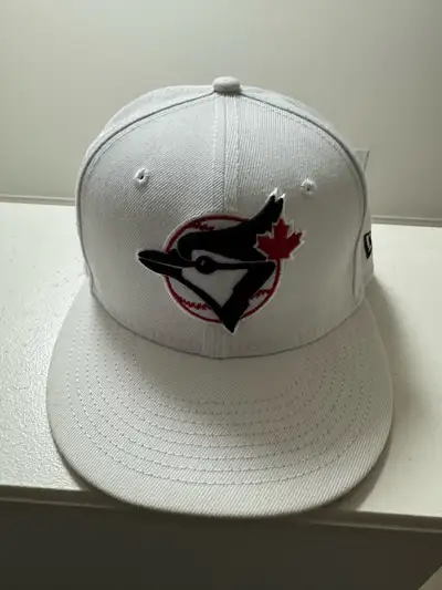 1992 Blue Jays White Fitted, View more