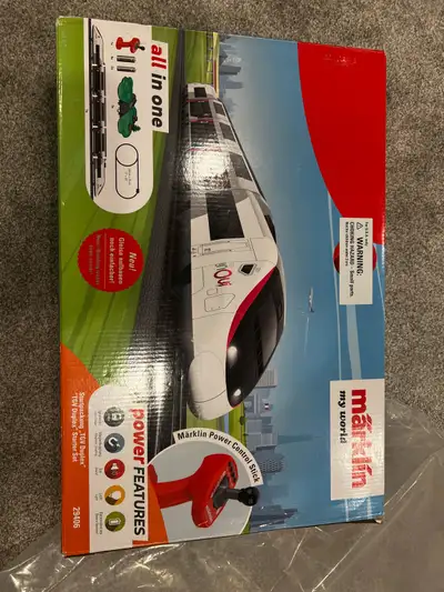 Marklin All In One Train Set - Model: TGV Duplex 29406 Starter Set - Product: HO Gauge (1.87 scale)...