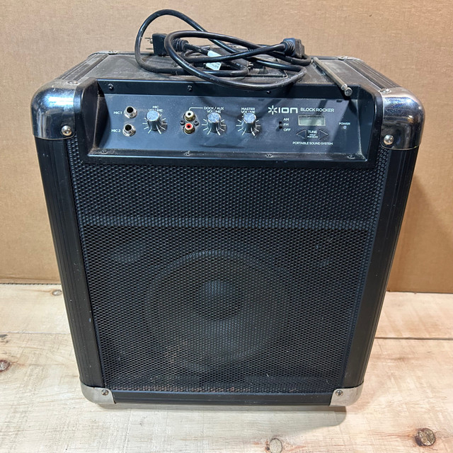 ion Block Rocker Portable Speaker with Radio - Used, with Defect in Speakers in London