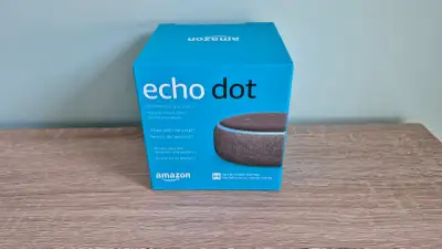 Sealed Amazon Echo Dot 3rd Generation Smart Speaker With Alexa, View more