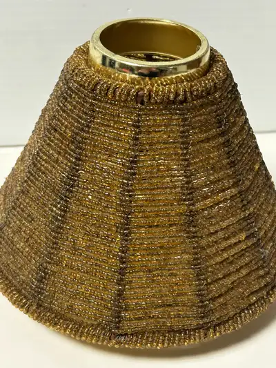 Beaded Lamp Shade, View more