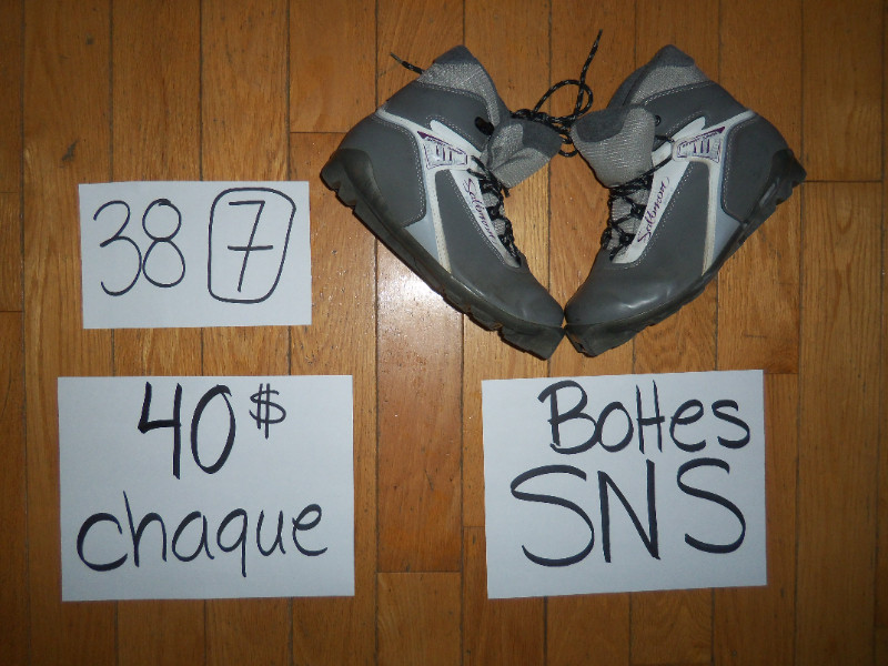 Bottes SNS pour fixation de ski de fond SNS SALOMON Autre Longueuil/Rive Sud Kijiji