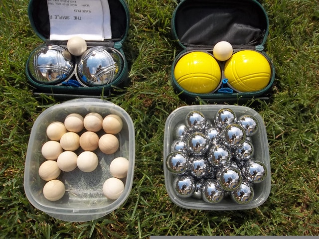 Lot De 3 Boules De Pétanque Neuves (Inox, France)