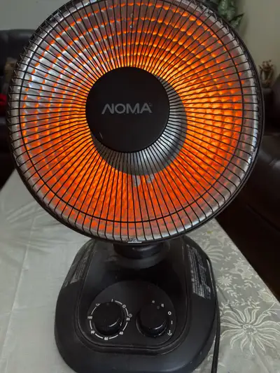 NOMA Oscillating Parabolic Portable Radiant Heater (2 Piece), View more