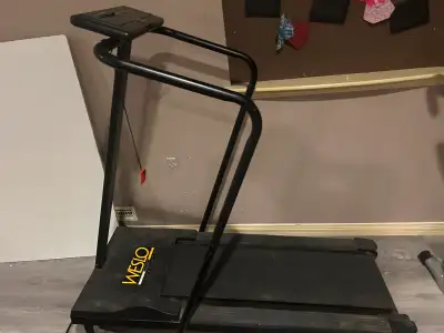 Free treadmill, View more