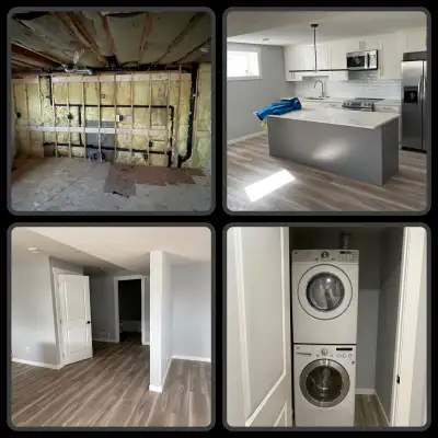 Basement Development/Secondary Suites/Renovations, View more