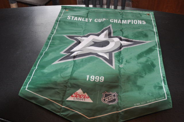 Dallas Stars hockey club Coors Light NHL Banner Playoffs Stanley dans Art et objets de collection  à Victoriaville