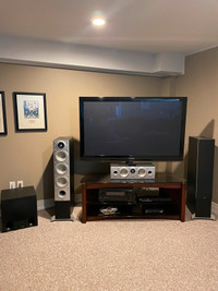 Complete 6.1 Home Theater System.