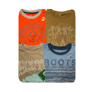 Roots - Boys Short Sleeve Tops  - Size 7/8 (ALL BRAND NEW)