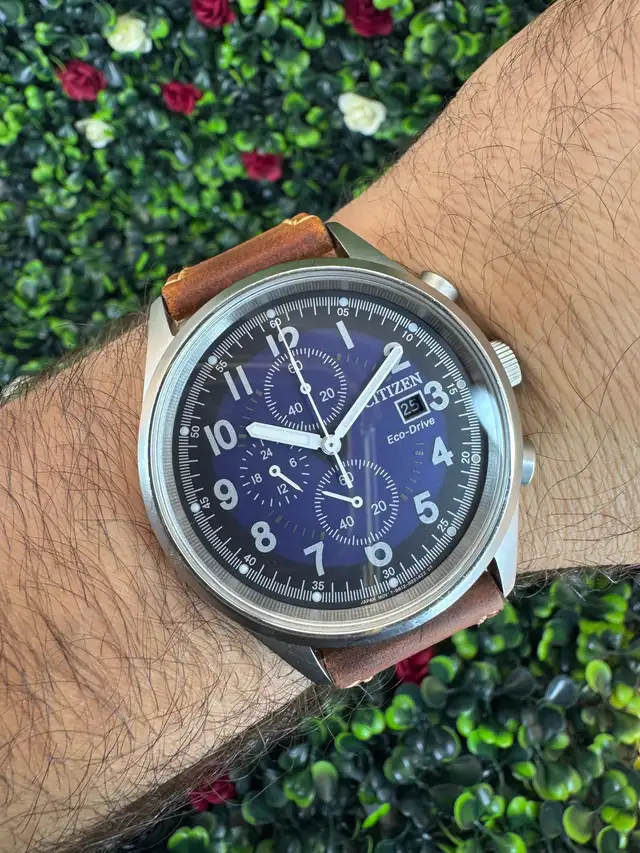 Citizen Eco-Drive Chandler CA0621-05L 42mm B612-R007661 Chrono