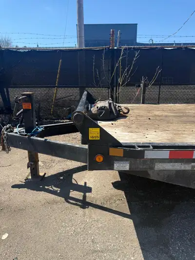 Tandem 7,000 lbs Axles w/Easy Lube Spindles ST235/80R16 LRE Radial Tires Electric Brakes on Both Axl...