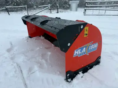 2027 HLA Snow Pusher Pre-Order for Winter! New HLA 1800 Series Snow Pushers in Stock! Steel Reversib...