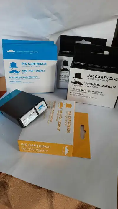 Canon Printer Ink Cartidges/Cartouches NOUVEAUX / UNUSED, View more