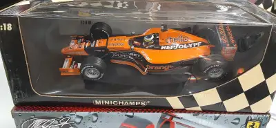ARROWS A21 SHOWCAR 2000 P.DE LA ROSA Minichamps 1/18 #180 000088 1 de 1200pcs Autos de collection mi...
