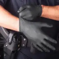 Black Nitrile Gloves $50 per case.   FREE DELIVERY IN  THE GTA