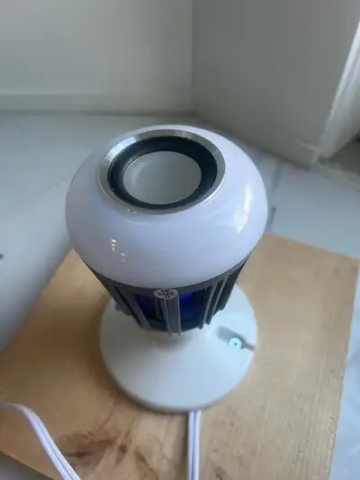 Mosqitunes mosquitoe zapper LED Light Bluetooth speaker, View more