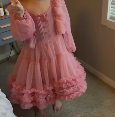 Princess Tutu Dress for Girls, pink, View more