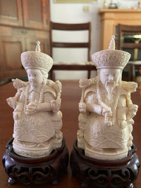 Pair of authentic Chinese figurines 