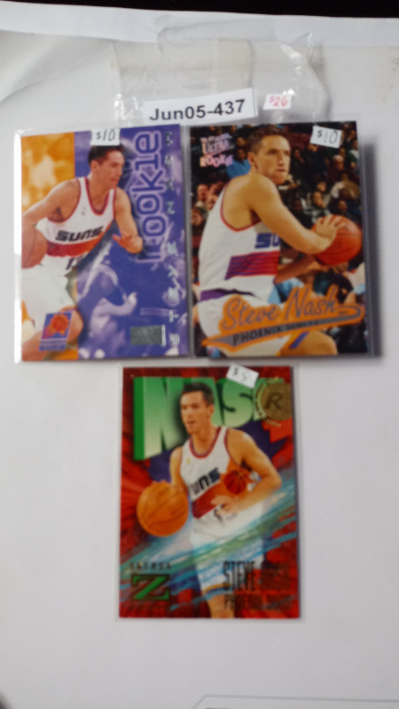 Steve Nash Phoenix Suns Rookie RC lot Skybox premium Ultra Z in Arts & Collectibles in St. Catharines