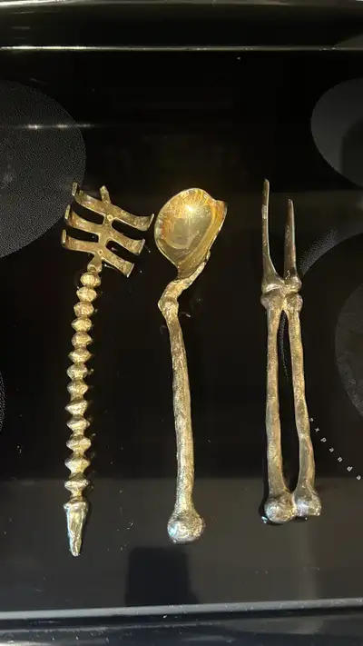 Michael Aram Skeleton Serving Utensils, View more