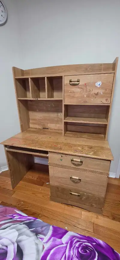 Free Desk with Hutch, View more
