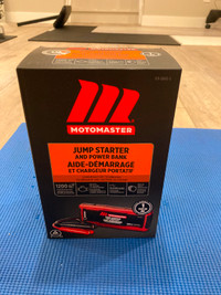 MotoMaster Booster Pack/Jump Starter & USB Power Bank