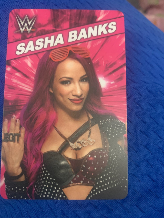 Sasha Banks wrestling card in Other in Cambridge