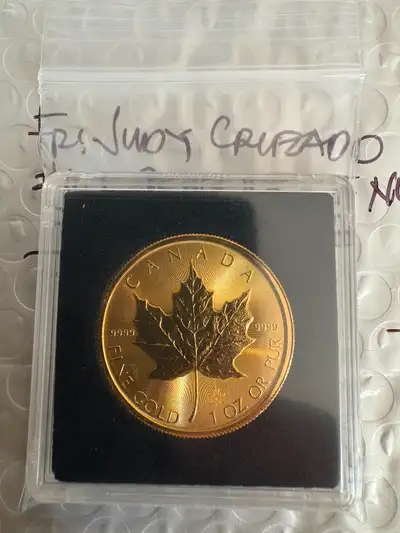 1oz Gold Maple Leaf, View more