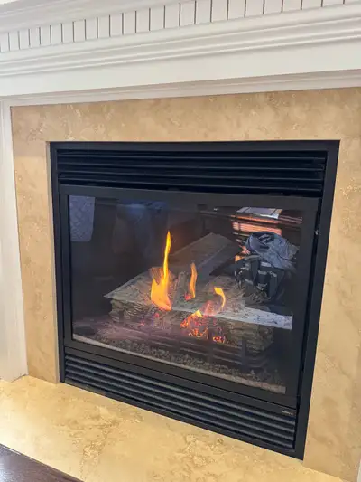 NATURAL GAS FIREPLACE MAINTENCE AND REPAIR , View more