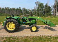 John Deere 510 tractor