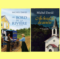 Livres - romans ''Au bord de la rivière'' de Michel David