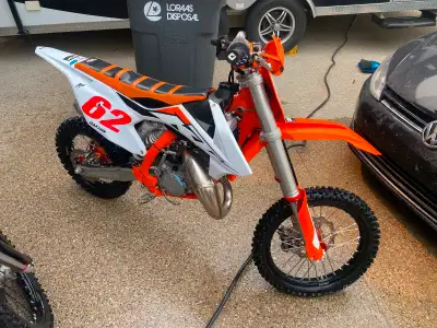 Very good condition 2023 KTM 85 cc dirtbike for sale. Only selling because we upgraded I have small...