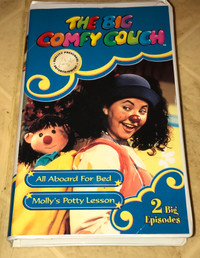 Big Comfy Couch VHS Clamshell 2 Episodes