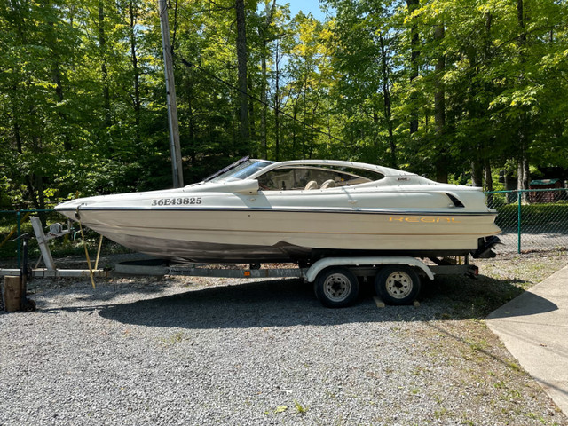 19' Regal Bowrider + Trailer (Sterndrive, Powerboat) $9,500 in Powerboats & Motorboats in Peterborough