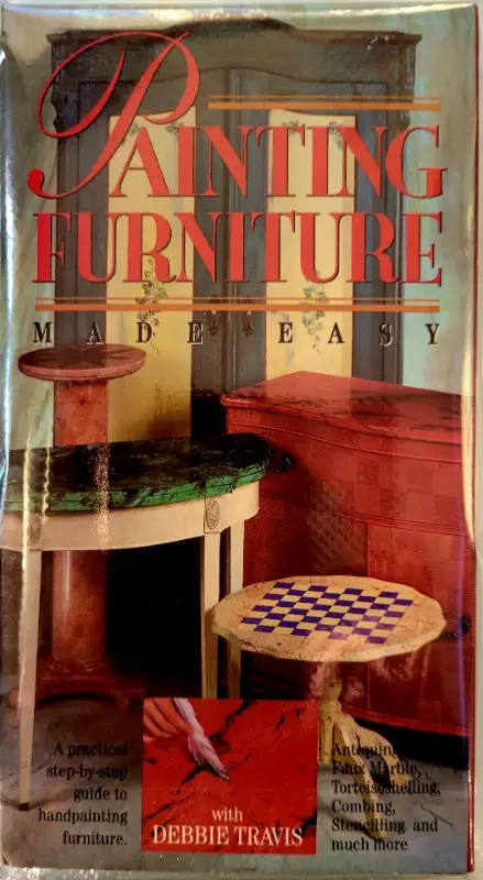 How to Video - Painting furniture made easy - vhs video in Arts & Collectibles in Barrie - Image 2