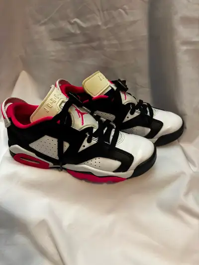 Nike Air Jordan 6 Retro Low "Fierce Pink" sneakers - size 4.5Y, View more
