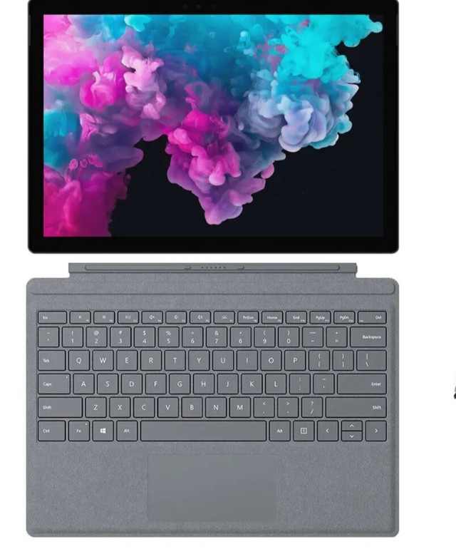 2.4Lbs Microsoft Surface Pro 6 Touchscreen Windows 11 in Laptops in Burnaby/New Westminster - Image 2