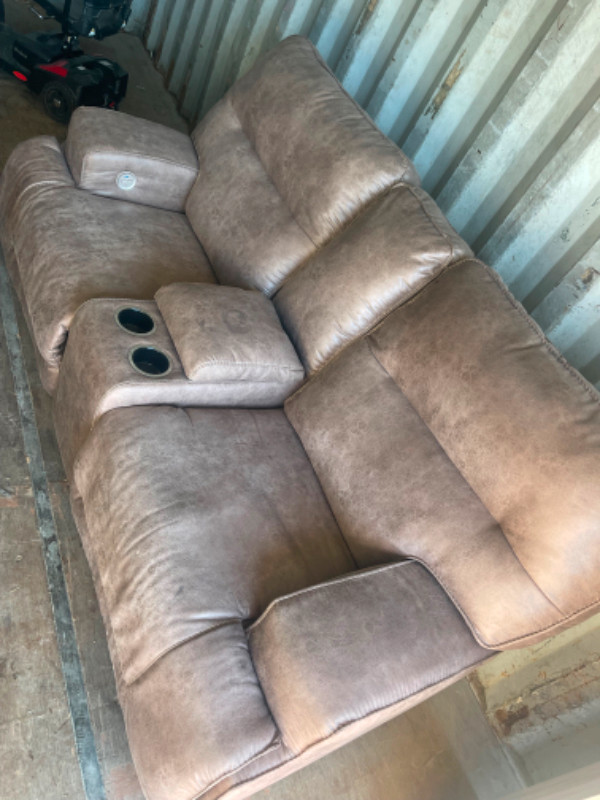 Power reclining loveseat in Couches & Futons in Winnipeg
