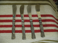 Beautiful Vintage Silver Plated Butter Knives