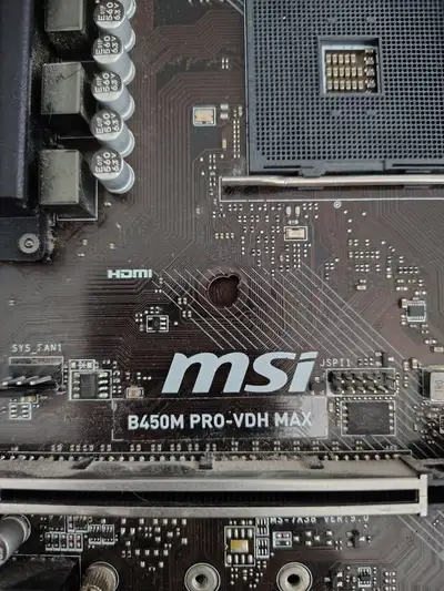 Great condition board that was recently replaced with an Asus TUF B550 so no longer need this one an...