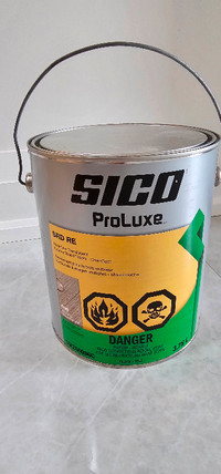 NEW Unopened- SICO Proluxe Exterior Wood Finish-(096 Fog Grey)
