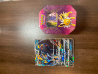 150 Pokémon cards+Big card+Tine