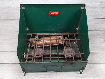 Vintage Coleman 425B Camping Stove / Ready for Restoration!, View more