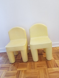 2 Chaises pour enfants