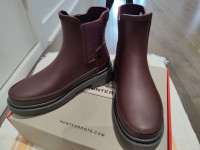 As New - Hunter Women Chelsea boots size 37